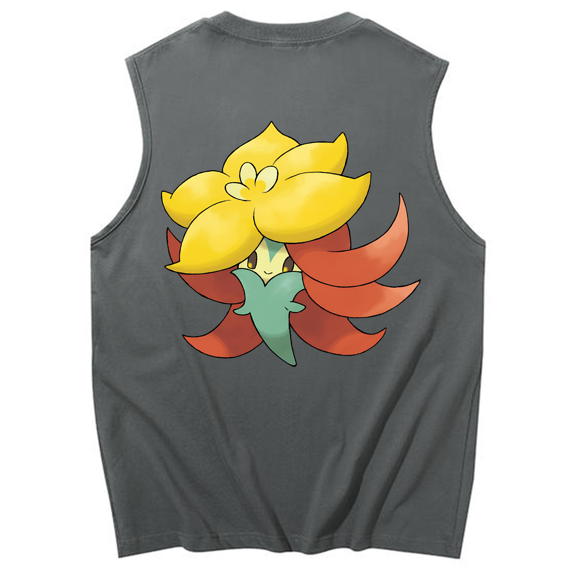 （画像用） ポケットモンスター Pokémon コットン100％タンクトップ（背面プリント）